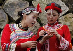 畬族服飾圖案的構(gòu)圖