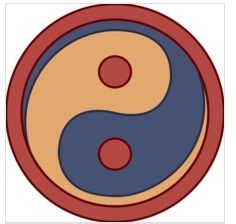 太極圖——常見蒙古族圖案（二）