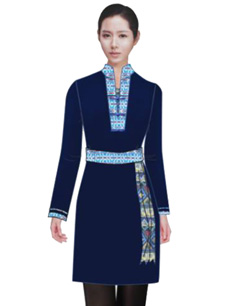 女壯族工作服方案設計